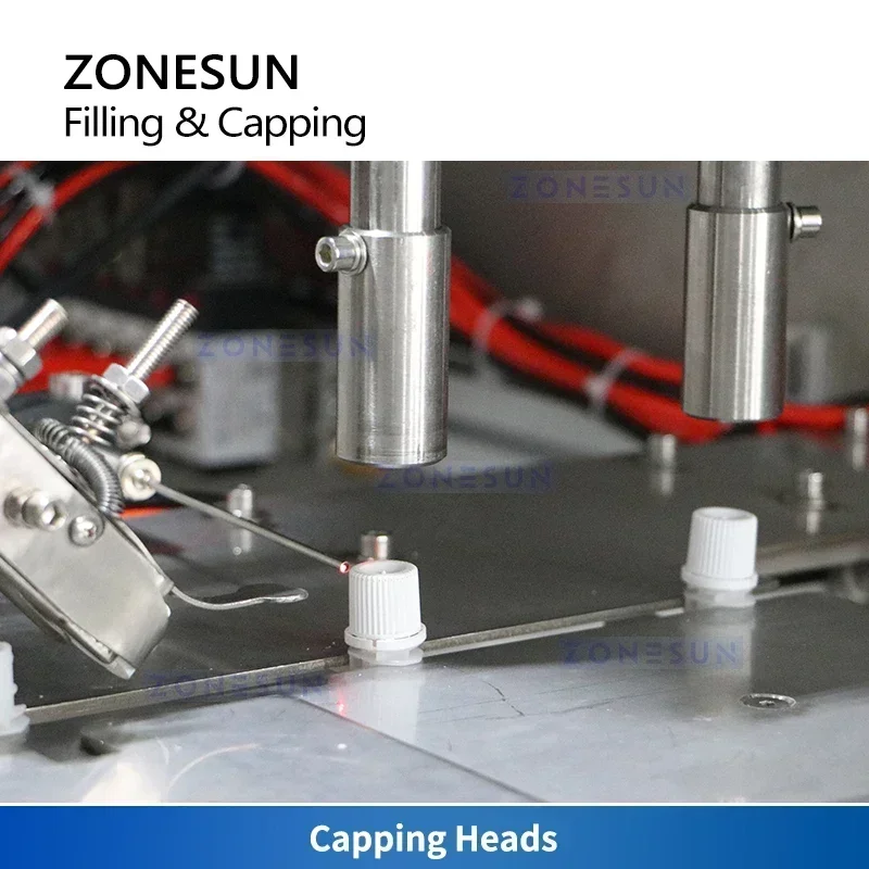 ZONESUN 自動スパウトパウチ充填・キャッピング機 スタンドアップパウチ ドイパック ノズルバッグ包装 磁気ポンプ ZS-ASP2