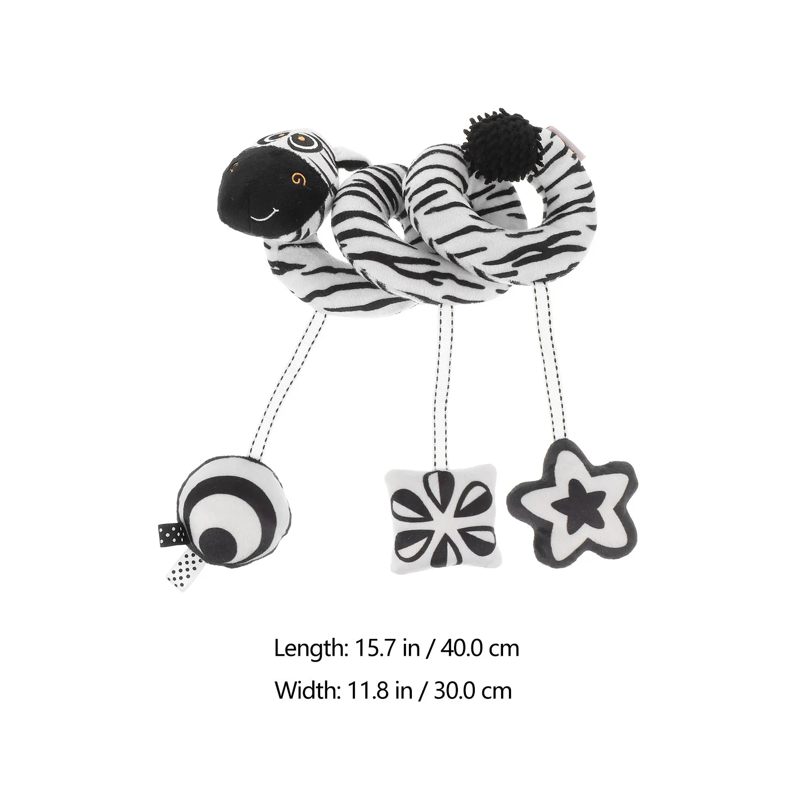 1pc babybedje hanger doek dier kinderwagen hangend speelgoed bel geluid pasgeboren bed decor interactief vervoer wasbaar