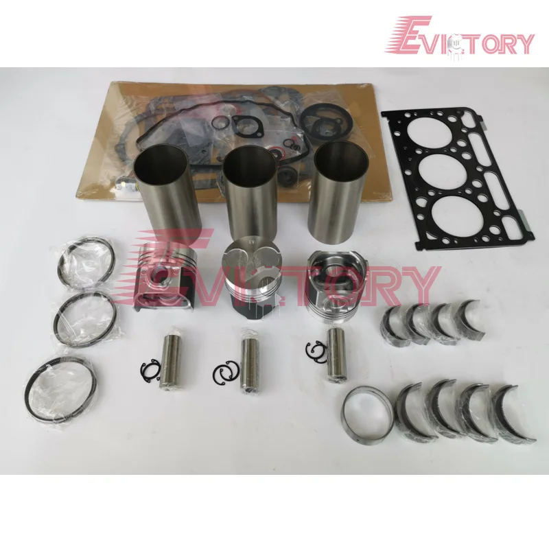 

3CD1 3CD1T Overhaul Rebuild Kit for Isuzu generator spreader piston gasket bearing set