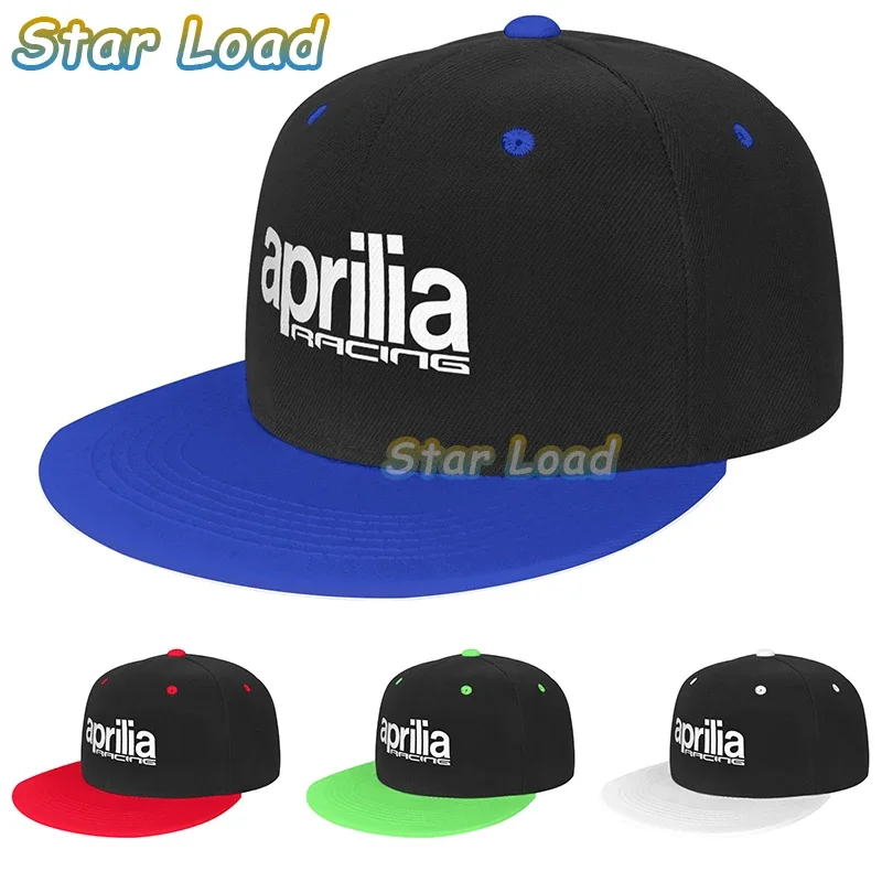 Aprilia Motorcycle Baseball Cap Hat Black Printed Mens Sport Hip Hop Sun Summer Casquette Snapback Solid Color Boys Bonnet