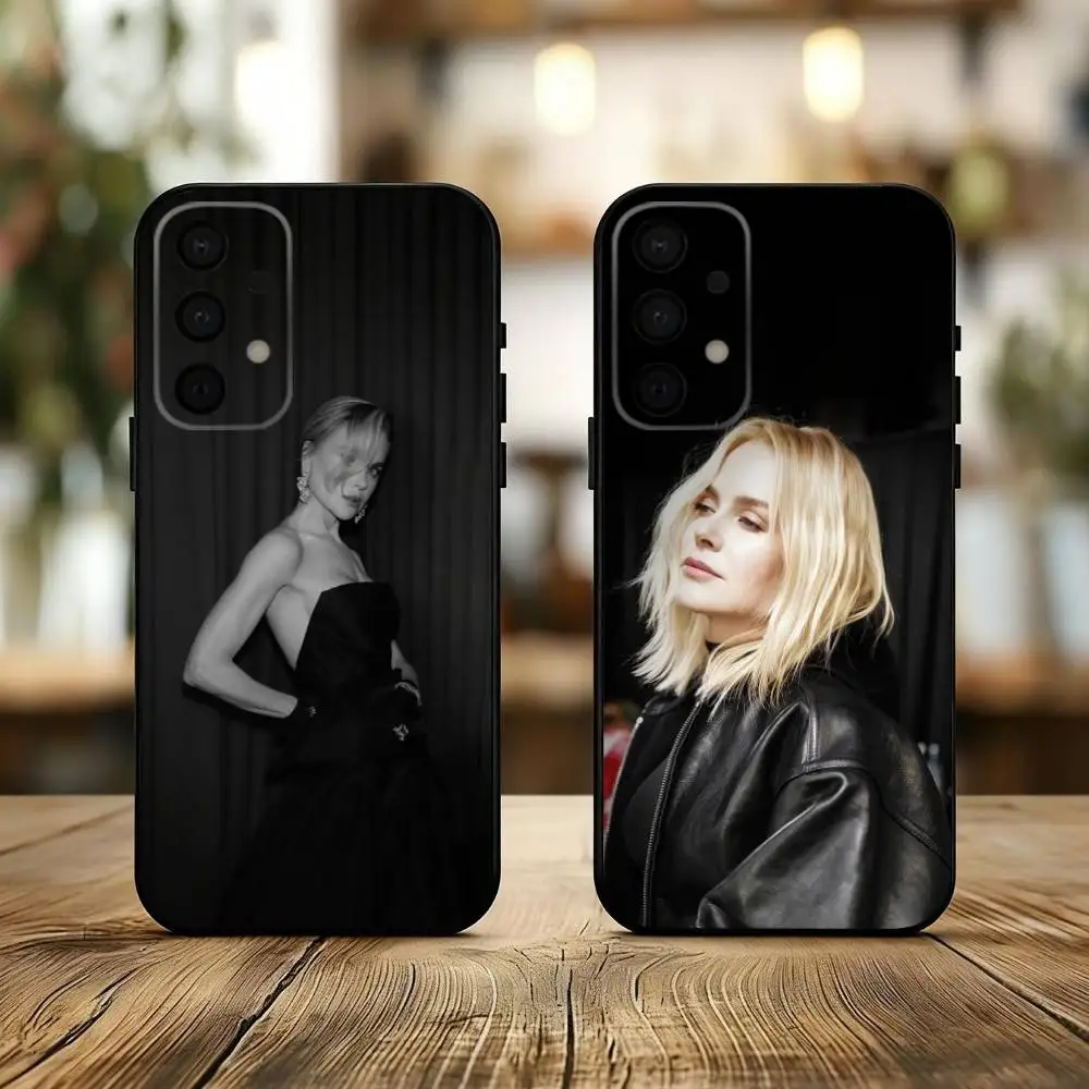 

Actress Nicole Mary Kidman Phone Case For Samsung Galaxy A73,A72,A71,A70,A53,A52,A51,Others Soft Black Cover