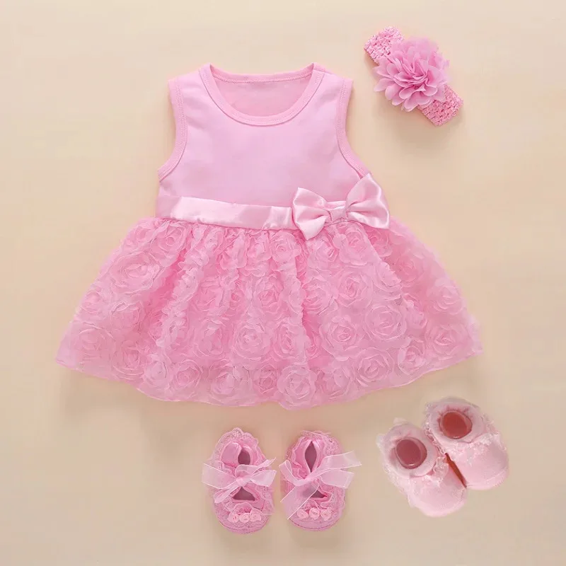 الوليد طفلة فستان الرضع الملابس 1 سنة طفلة فستان الحفلات المولود الجديد طفلة الملابس 0 3 6 9 أشهر رداء بيبي فيل