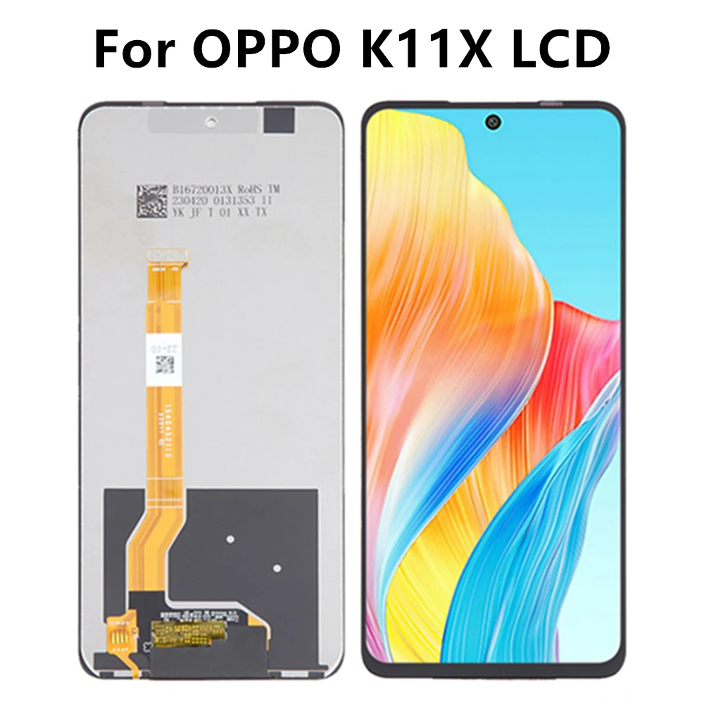 

6.72" For OPPO K11X LCD Display Touch Screen Digitizer Assembly Parts