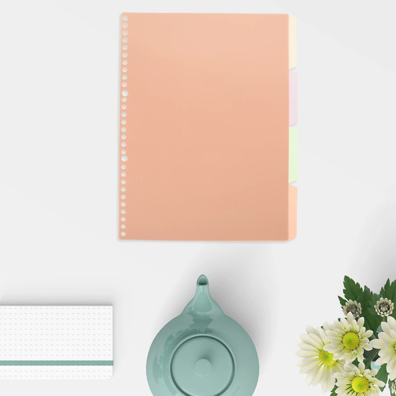 

10Pcs File Dividers Binder Tabs Writable Index Dividers Document Separators Planner Notebook Supplies Markers Tabs Binder