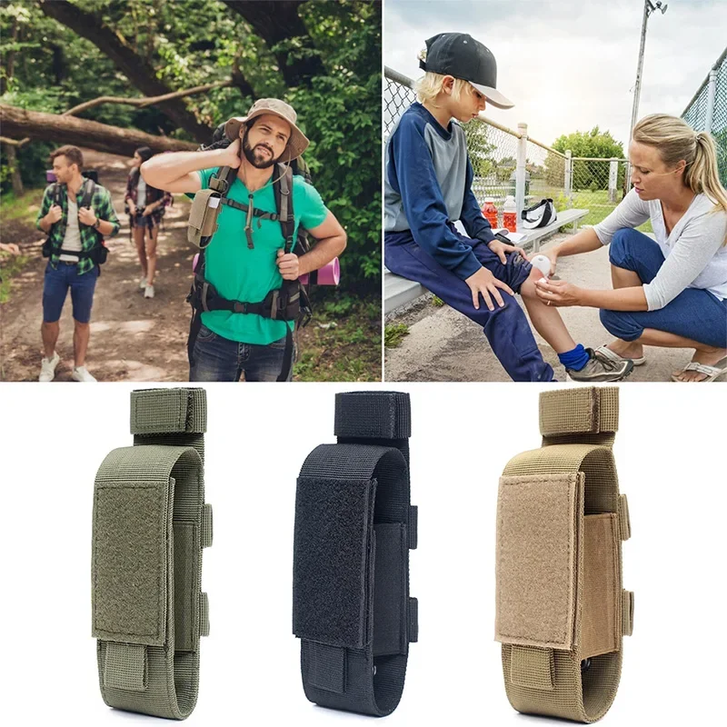 MOLLE Nylon Tourniquet Pouch Holder Flashlight Pouch Torch Holder Case Outdoor Hunting  Holster Medical Scissor Packs