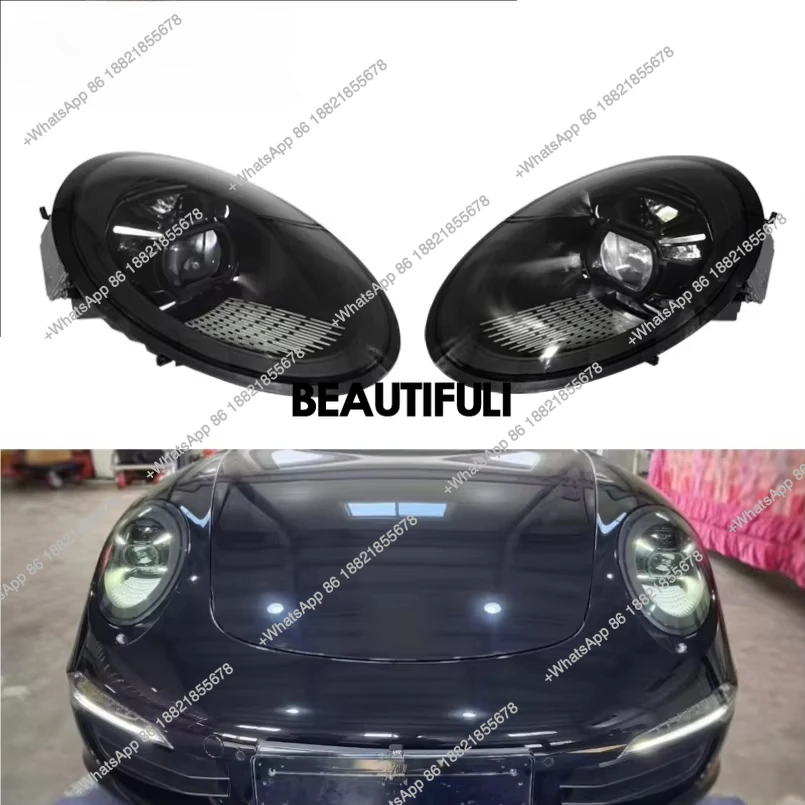 

New 2012-2023 for Porsche 911 991 LED Headlights Upgrade to 2017-2023 Matrix LED Headlight for 992 & 991.2 991.1