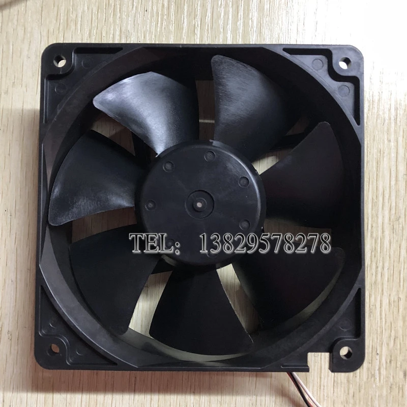 NMB 4715KL-05W-B19 E50 DC 24V 0.20A 120x120x38mm 2-Wire Server Cooling Fan