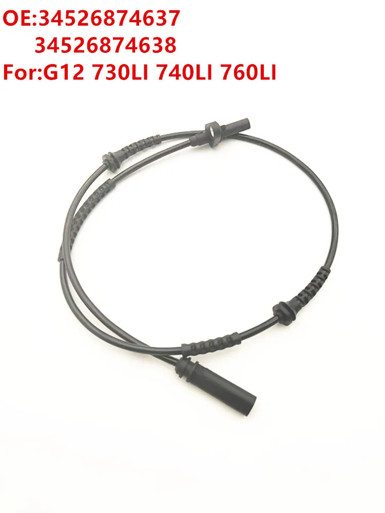 

ABS Wheel Speed Rpm Sensor front or rear for BMW G12 730LI 740LI 760LI OE: 34526874637 34526874638