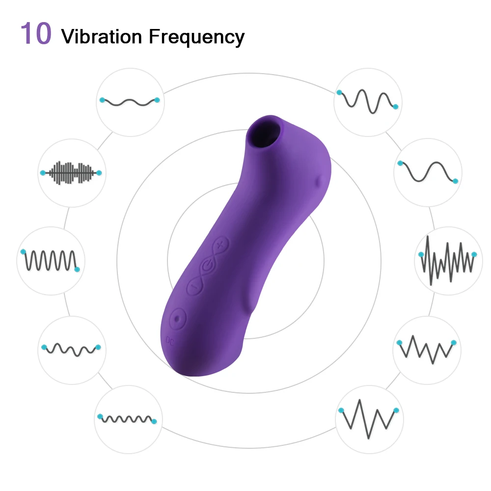 Powerful Sucker Clitoris Sucking Vibrator Female Oral Vacuum Suction Nipple Stimulator Massager Sex Toys Adults Goods for Women