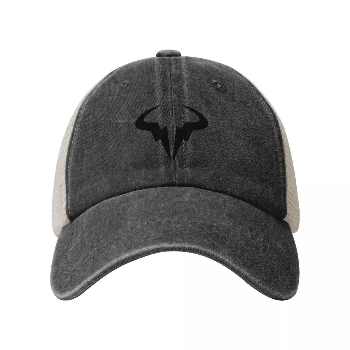 Rafael Nadal Logo Cowboy Mesh Baseball Cap Luxury Cap Hat Baseball Cap Horse Hat Golf Women Men's