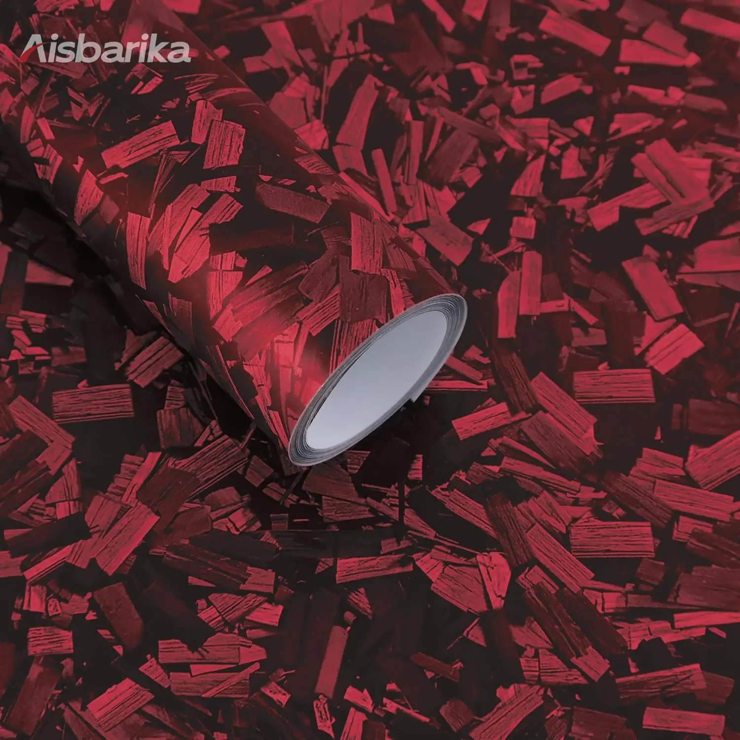 Матовая пленка 1,52*17 м, ПЭТ-материал, кованое углеродное волокно, виниловая пленка для автомобиля, наклейки на автомобиль