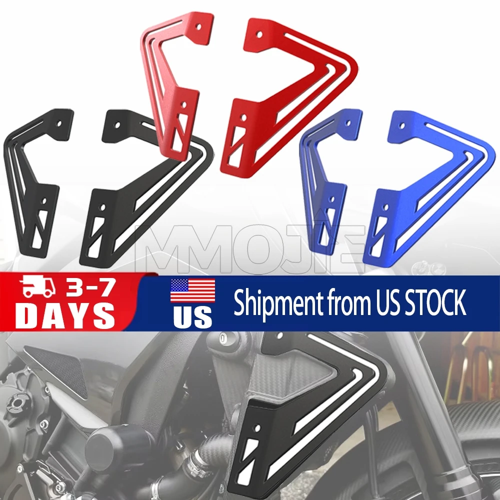 

For YAMAHA MT10 MT-10 FZ-10 2015 2016 2017 2018 2019 2020 Motorcycle MT 10 Accessories Radiator Side Protector Cover Plate Guard