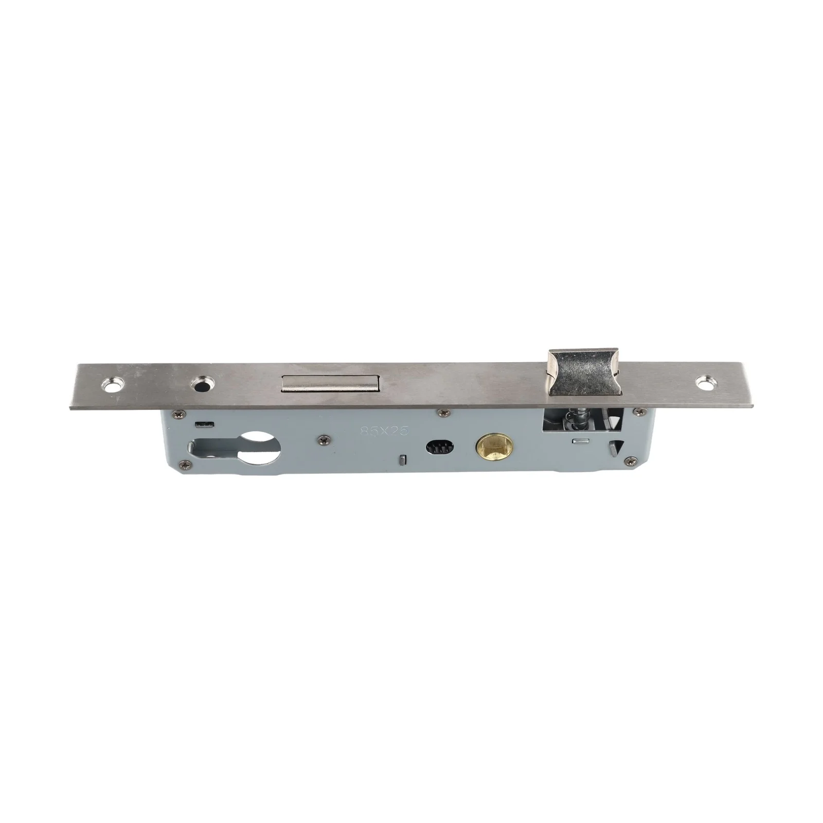 Mortice Lock Insert for Garden Gate with Stainless Steel Construction and Standard 85x25mm Backset for Security