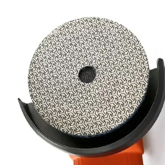 

4 шт. 3-дюймовая гальваническая алмазная сухая полировальная подушечка для гранита, мрамора, наждачной бумаги, дисковая шлифовальная машина, аксессуары для электроинструментов, инструменты