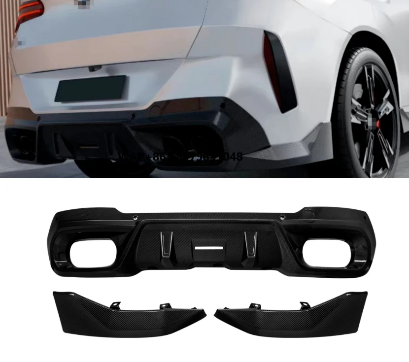 

G45 SQ Style Carbon Fiber Car Body Kit for 2025+ New X3 G45 G48 Rear Bumper Lip X3 G45 Real Carbon Fiber Rear Diffuser Parts