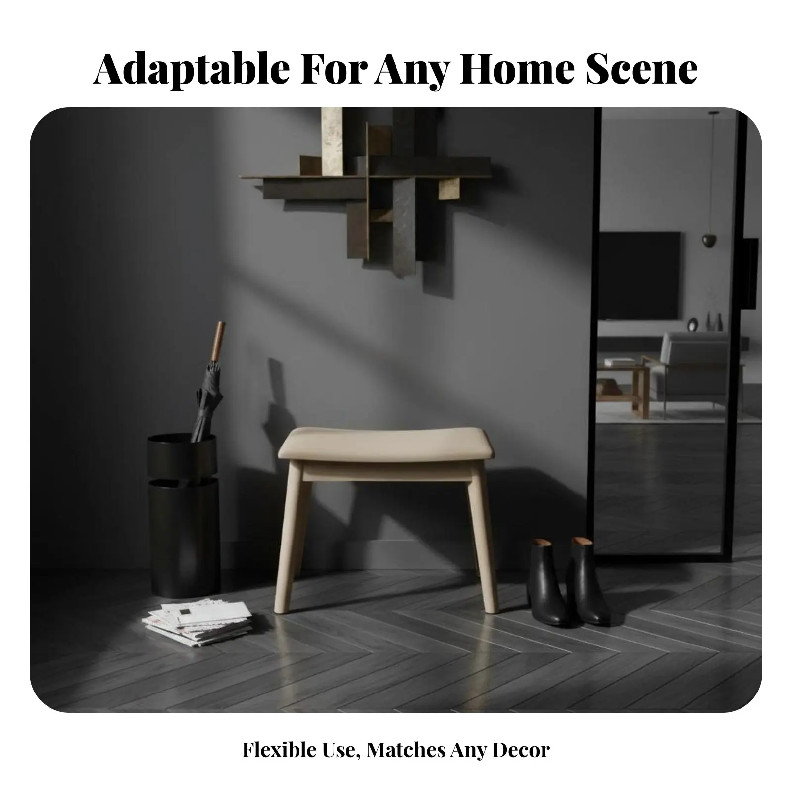 玄関靴用ベンチ-多機能布張り玄関ベンチ-モダンでシンプルなデザイン-丈夫なフレーム-自宅所有者、賃貸住宅利用者向け