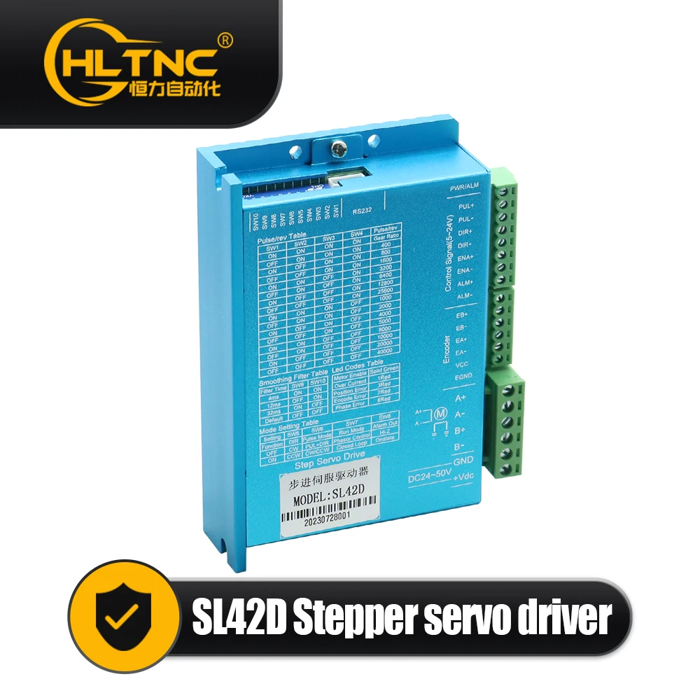 HTNC SL42D Digital Closed Loop Stepper Servo Driver, Input 5VDC , DC24-50V, For Nema16 Nema17 42HS Closed Loop Stepper Motor