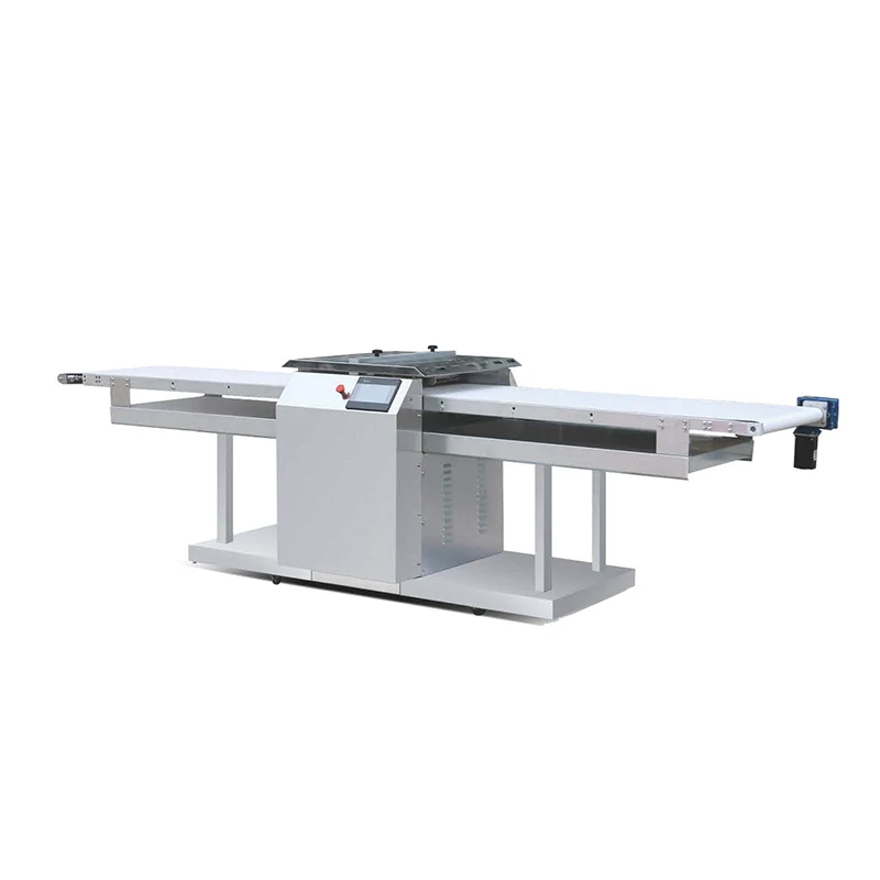 التجارية المستمرة الكرواسون العجين تشكيل القاطع Plc الدنماركية نفخة المعجنات دونات