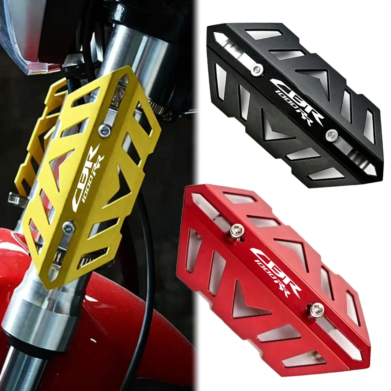 

Motorcycle For Honda CBR 1000RR CBR1000RR CBR1000 RR front fork protective cover and exhaust pipe decorative cover