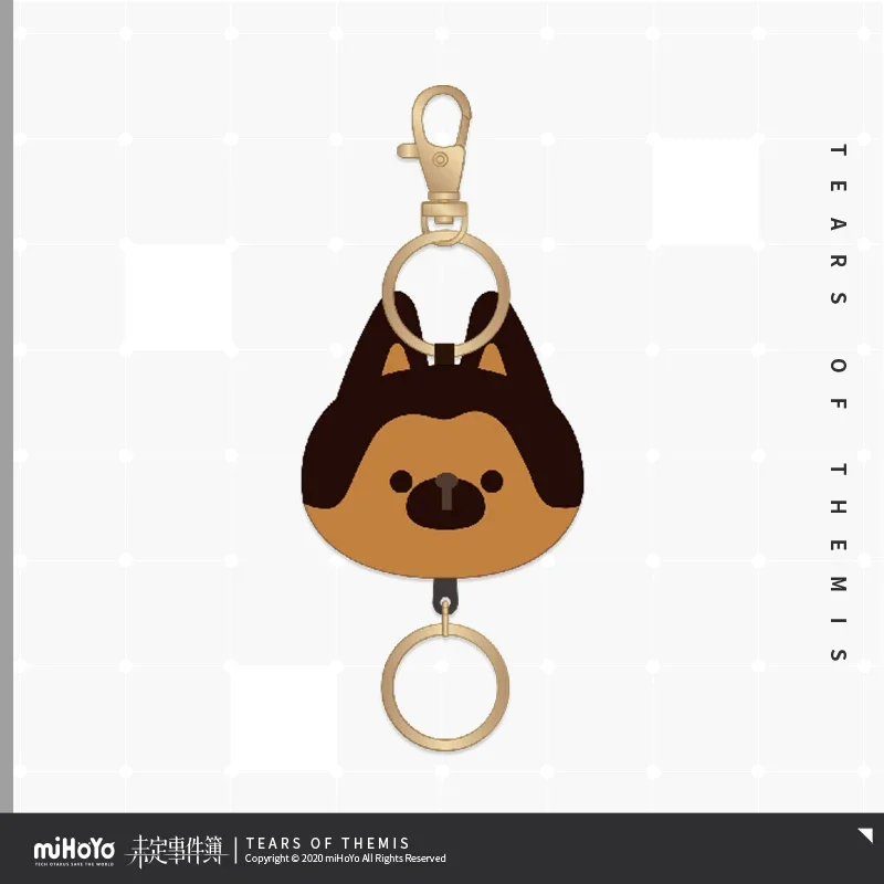 Official Anime Game Tears of Themis Kawaii Animal Series Cosplay Keychain Backpack Cartoon Fans Pendant Bag Keyring Decor Gifts