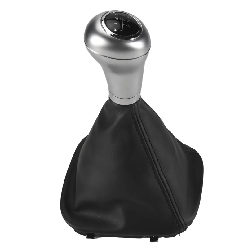 Authentic 6 Speed Car Gear Shift Knob Shifter Lever Gaiter Boot Cover For Mercedes Benz C/E/GLK W203 W204 C300 W207 W212