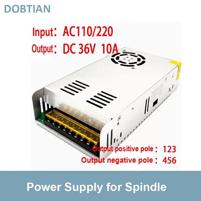 300W Switching Power Supply Light Transformer AC 110V 220V To DC 10A 36V Power Supply Source Adapter For 300W Spindle