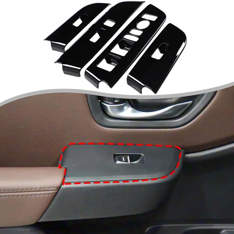 

For 2023+ Honda Pilot/2026 Passport ABS door glass lift panel frame window lift decorative frame car interior accessories