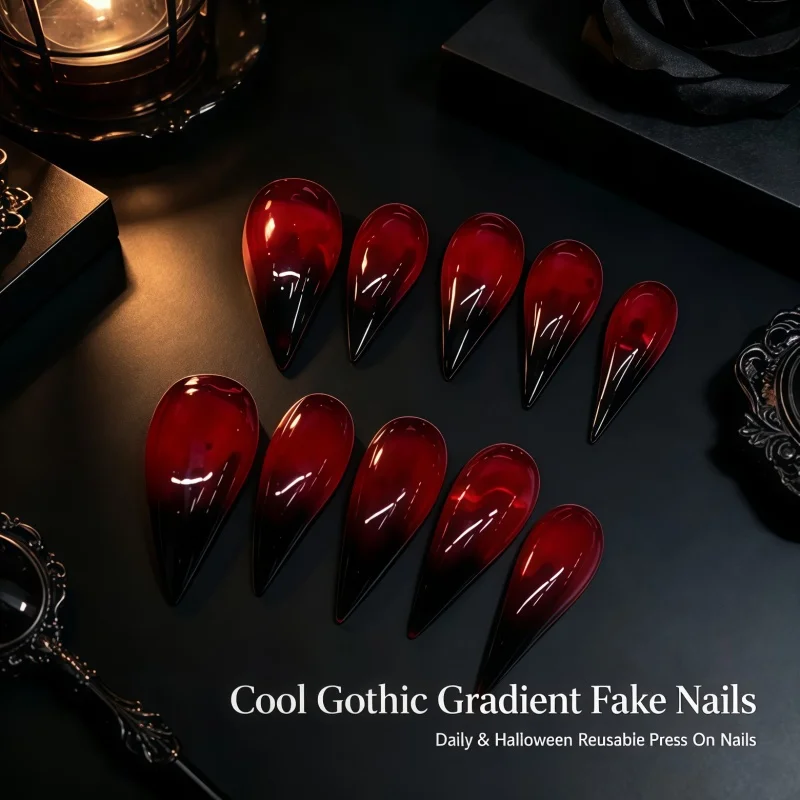 2026New 10PCS of ultra-long va - Nail Art Vampire review and price