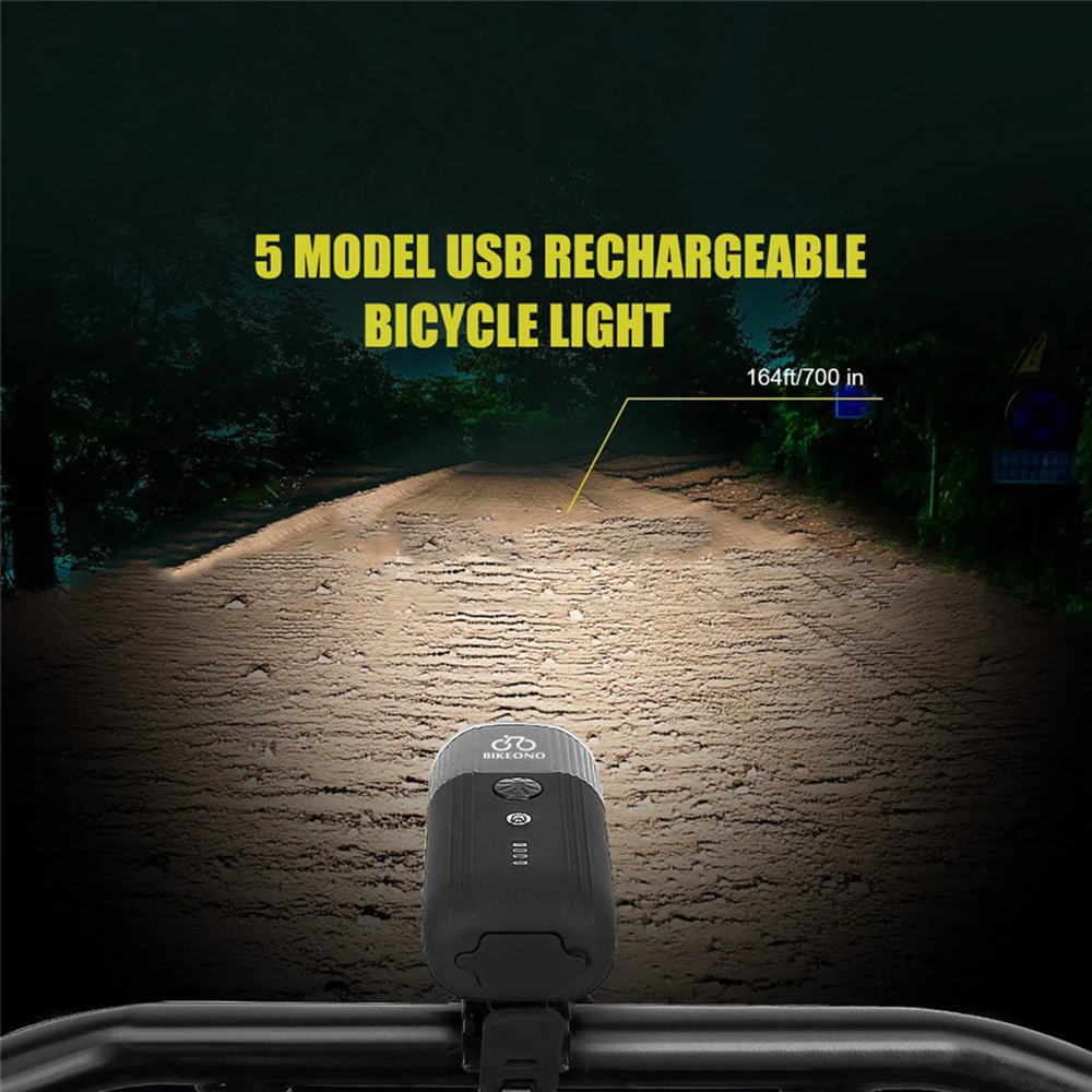 BIKEONO 4000 MAH 1200 Lumens Bicycle Light Bike Lamp Front LED Headlight USB Rechargeable Flashlight For Cycling Lanterna