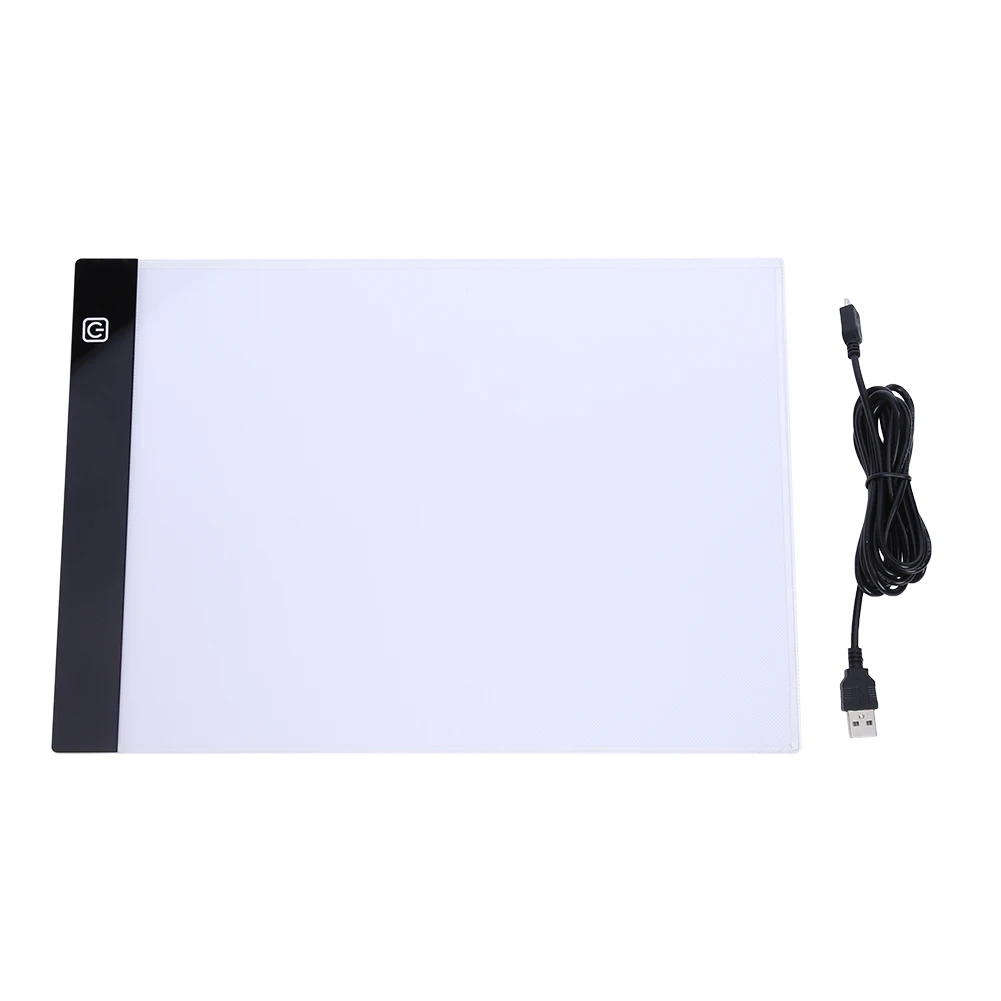 

A4 K2 LED Artist Thin Type Stencil Drawing Board Light Tracing Table Pad