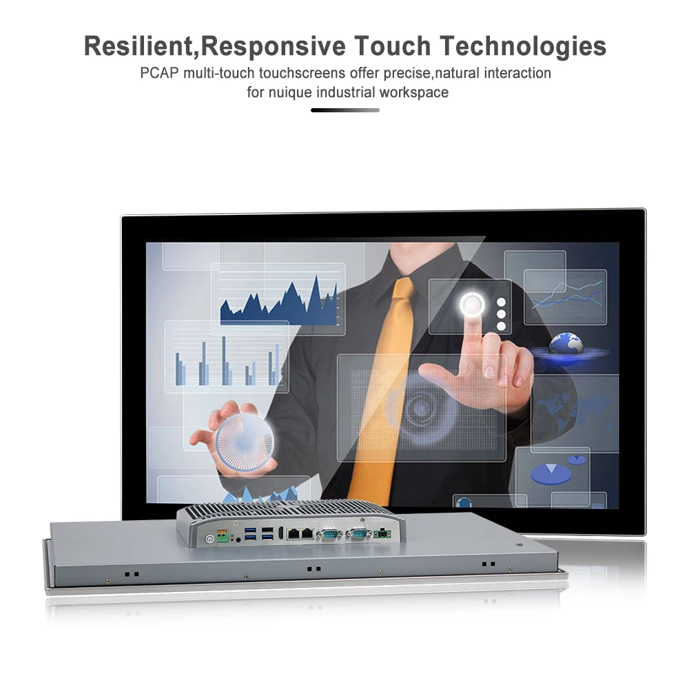 المورد الكمبيوتر الصناعي 21.5 بوصة Win10/11 أجهزة الكمبيوتر المكتبية شاشة تعمل باللمس الكل في واحد PC I3 I5 I7 الكمبيوتر التلقائي #2