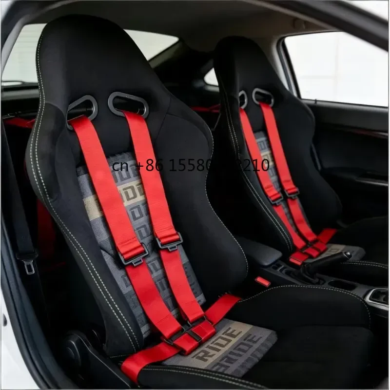 for LK Adjustable Racing Bucket Seat Reclinable Backrest JDM Style Simulator Cockpit Gaming Chair With Dual Slide Rail
