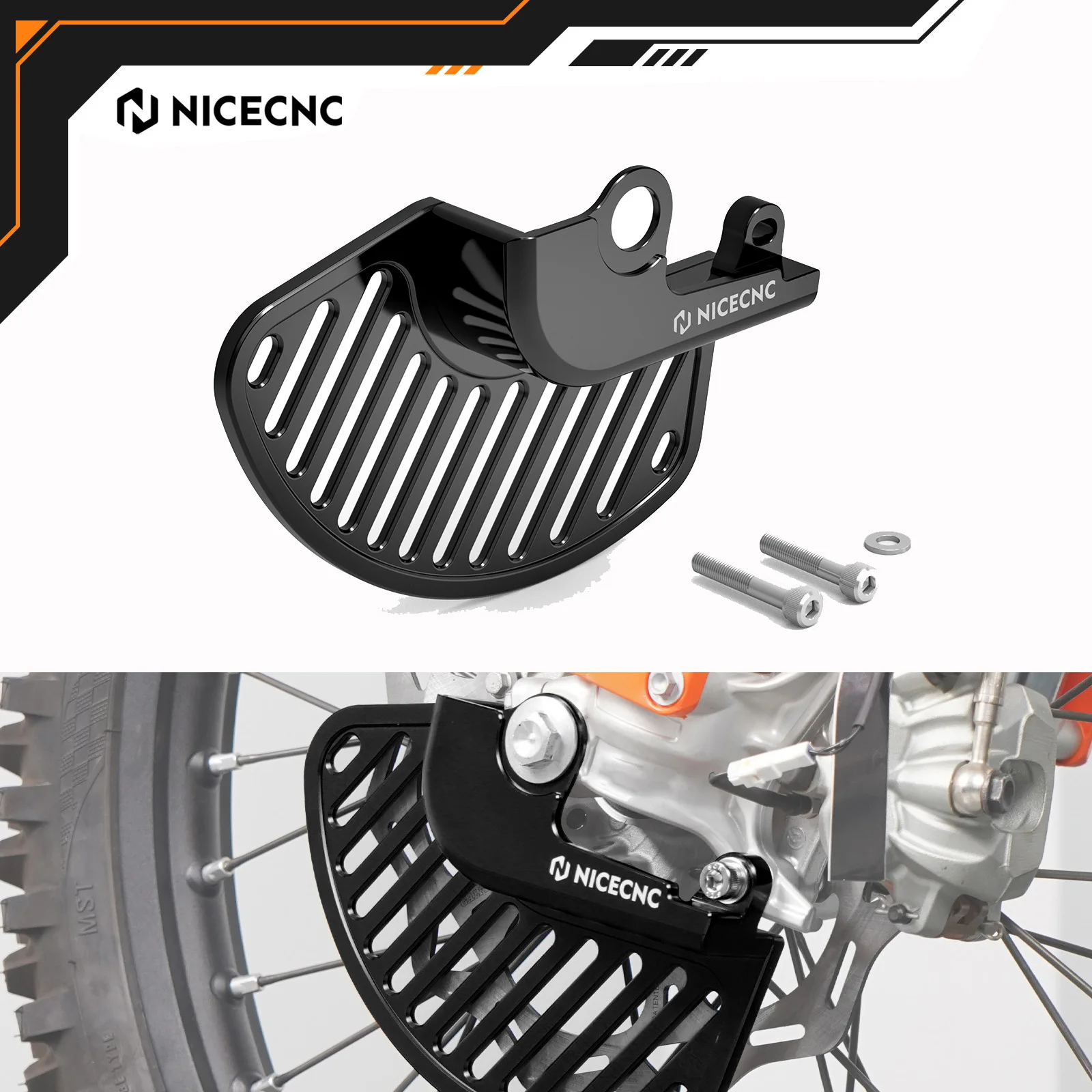 For KTM EXC 300 TPI SX125 EXC-F 350 XCW 500 For HUSQVARNA TE300 TE300i FE450 GASGAS EC300 SHERCO 300 SE Front Brake Disc Guard