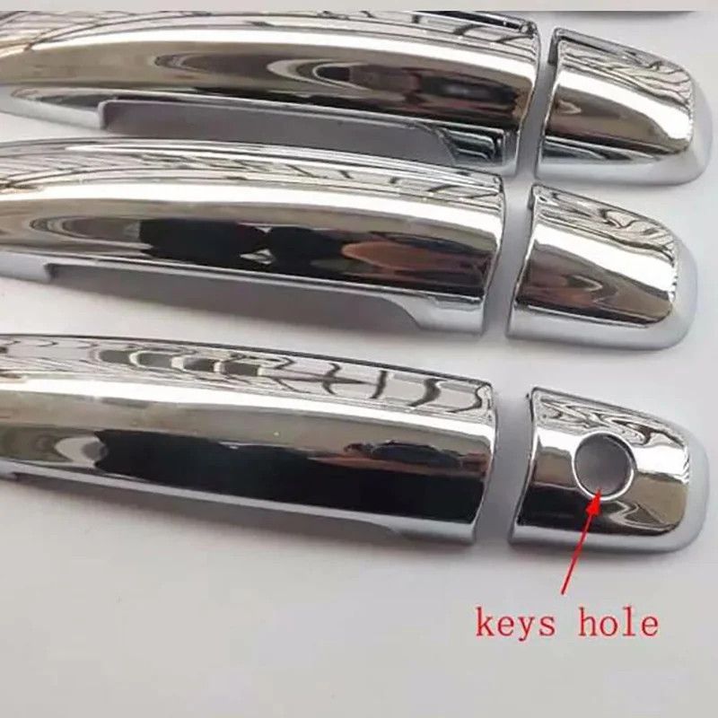 ABS Chrome Door Handle Covers for Suzuki SX4 S Cross 2013 2015 Car Styling Stickers Accessories 8 Pcs