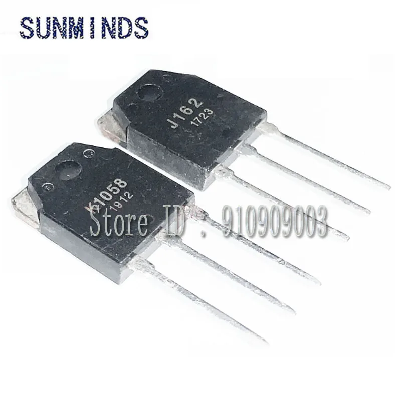 

new original 2SK1058 2SJ162 J162 K1058 TO-3P Field effect pair tube Sound pair tube
