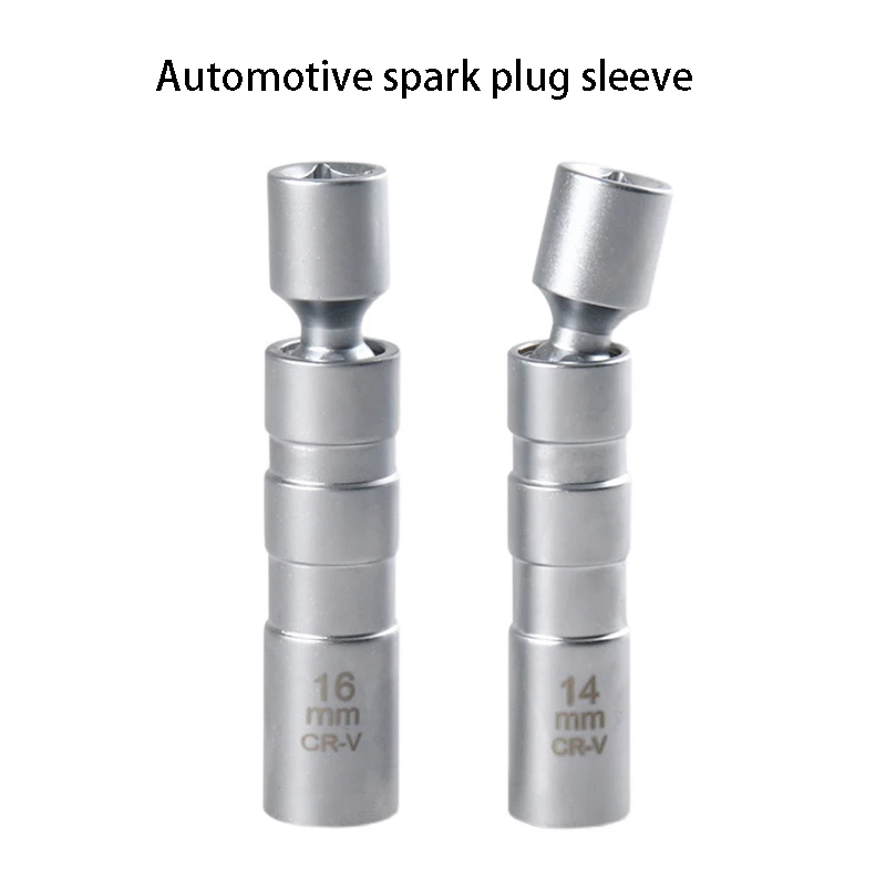Nowy klucz nasadowy magnetyczny 12 kąt naprawa narzędzie do usuwania cienka ściana 3/8 "nasadki z napędem magnetycznym do usuwania świec zapłonowych 14/16mm
