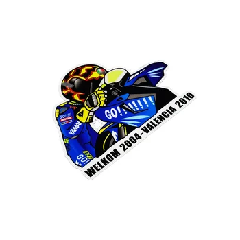 S227 yansıtıcı motosiklet çıkartmalar VR VALE Rossi şampiyonu MOTO GP yarış su geçirmez çıkartmaları motosiklet kask gövde yan kutusu