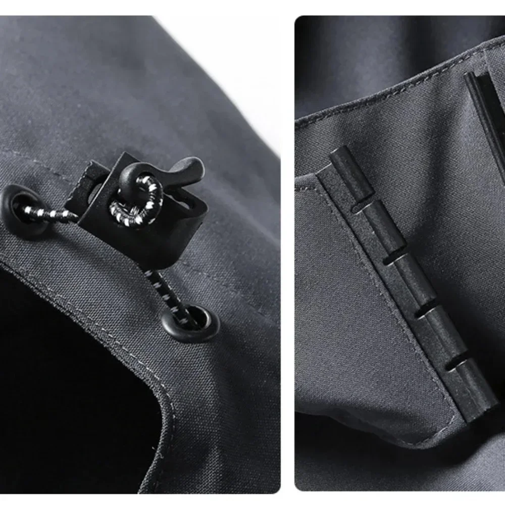 Мужская водонепроницаемая куртка от дождя, легкий внешний плащ с капюшоном, уличная ветрозащитная куртка для пешего туризма, альпинистские уличные куртки