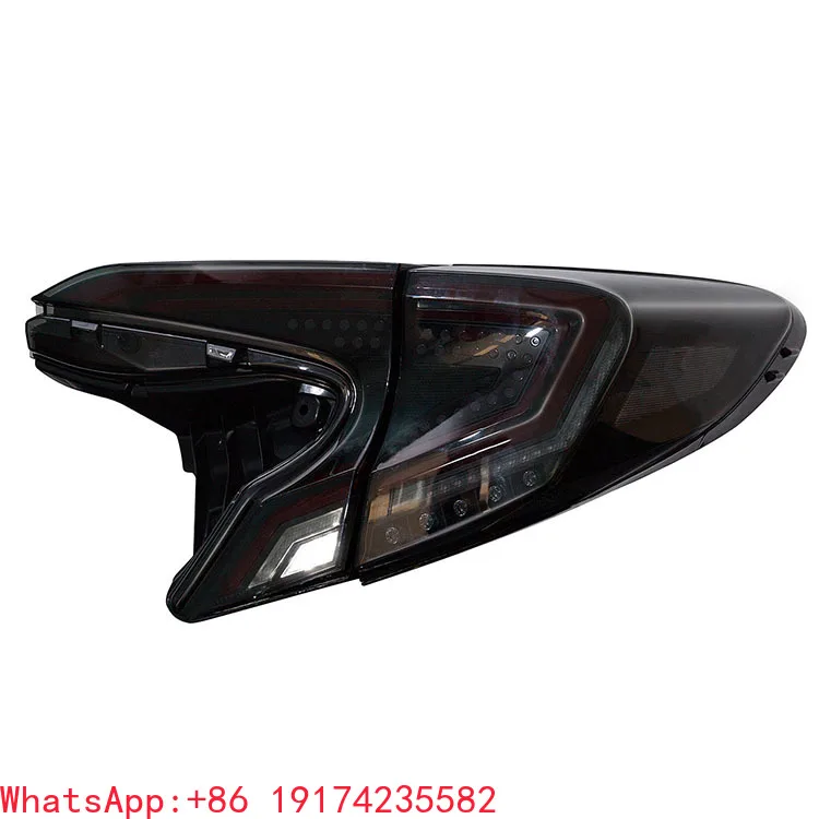 ForDK Motion Modified Smoke Red LED Car Led Tail Light Rear Lamp for Toyota CHR 2018 2019