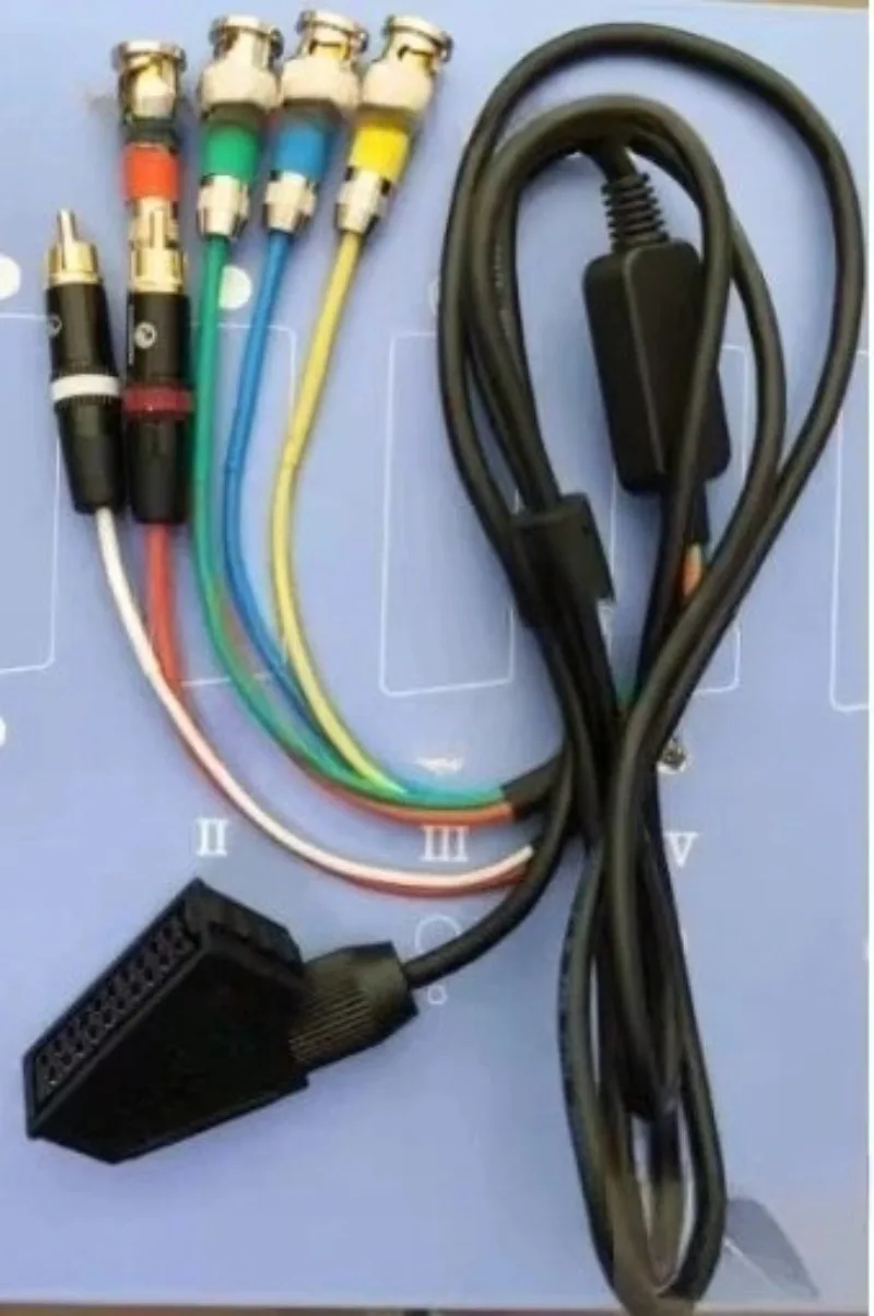 RGB21 Female Head To BNC, Color Supervisor Uses Broom Head Line   Electric Car Conversion Kit