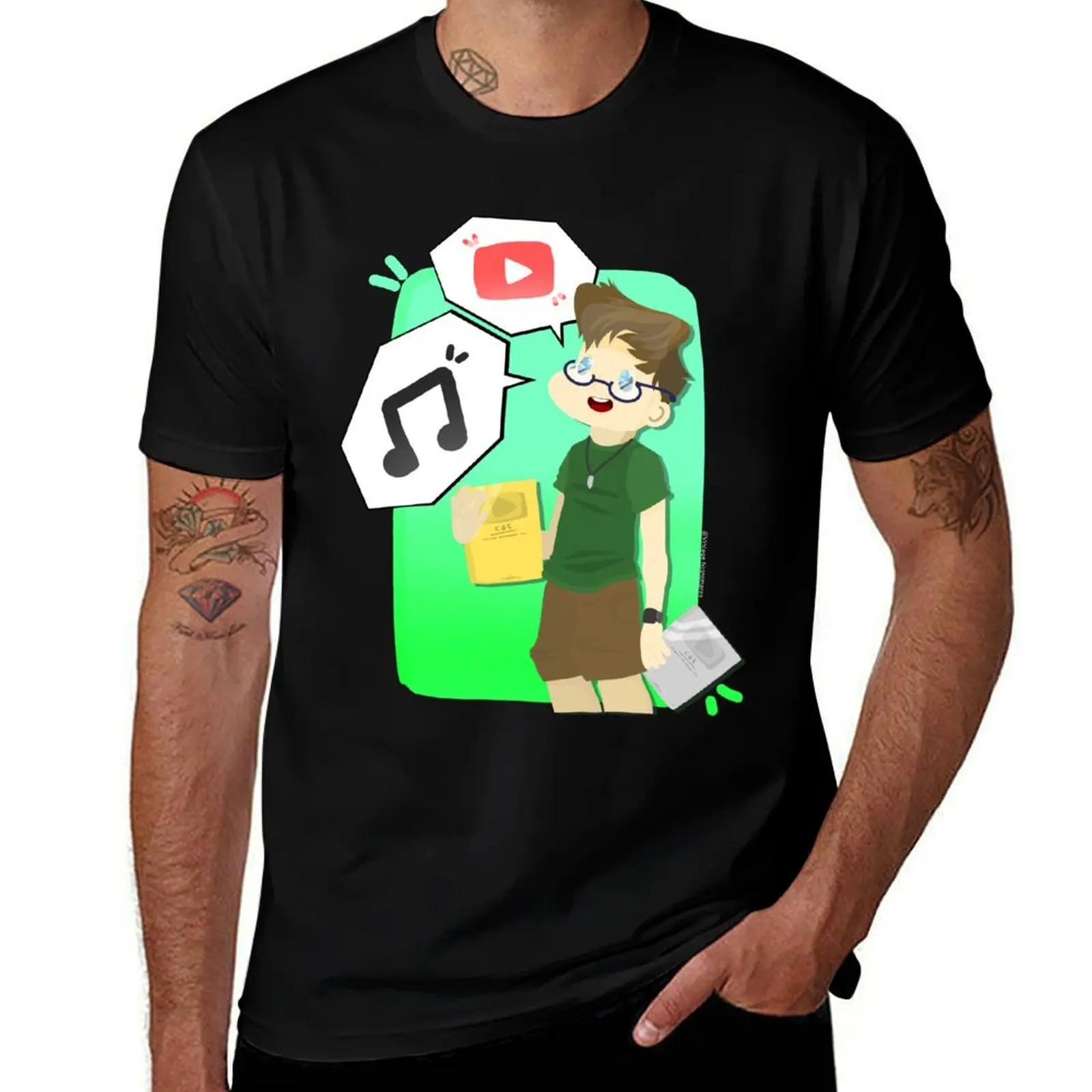 

cute CG5 (charlie) design T-Shirt t shirts for man slim fit man t shirt luxury T-Shirt