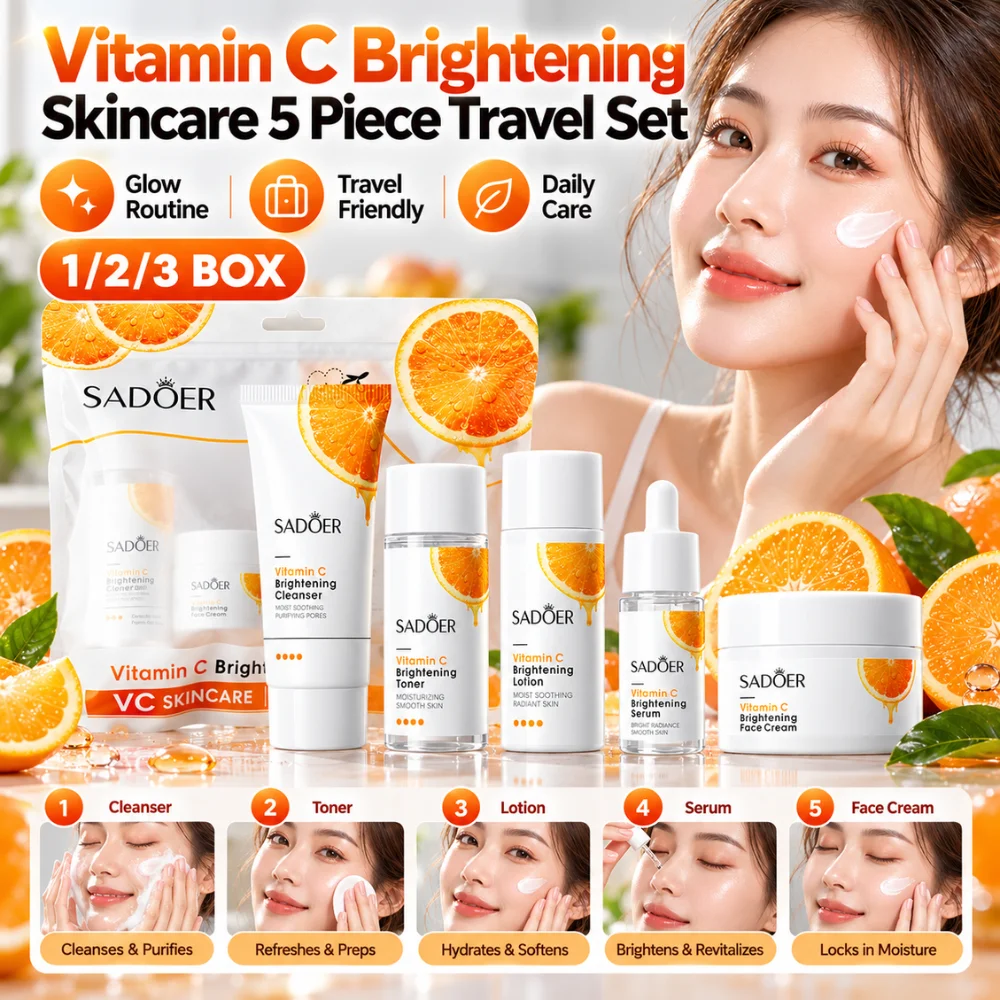 Vitamin C Skincare Travel Set - Vitamin C Serum recension och pris