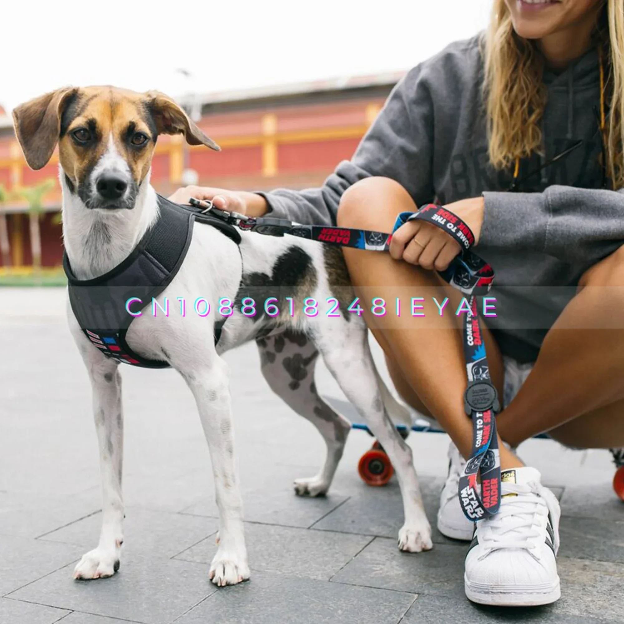 ขนาดเล็ก-ขนาดใหญ่สายจูงสุนัขป้องกันการระเบิดสายจูงสัตว์เลี้ยง Golden Retriever Corgi Labrador นําสุนัขอุปกรณ์เสริม Perros Accesorios