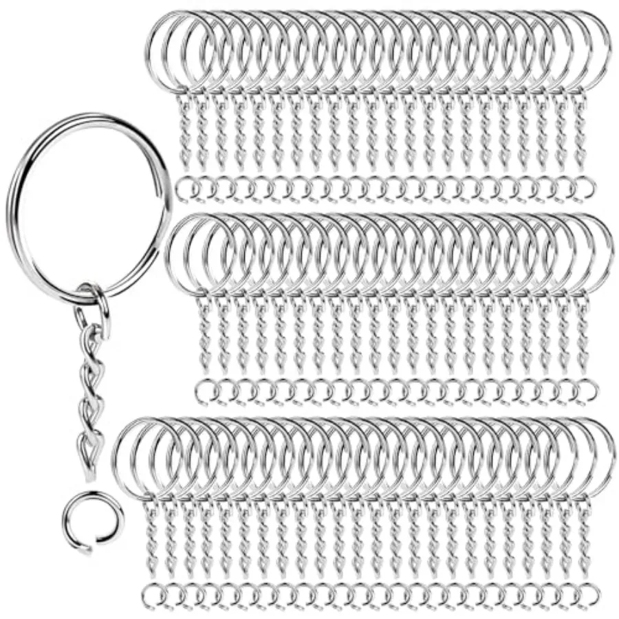 

1Pcs Key Chain Rings Keychain Rings 1inch, Keychain Making Supplies, Key Chain for Crafts, Key, Car