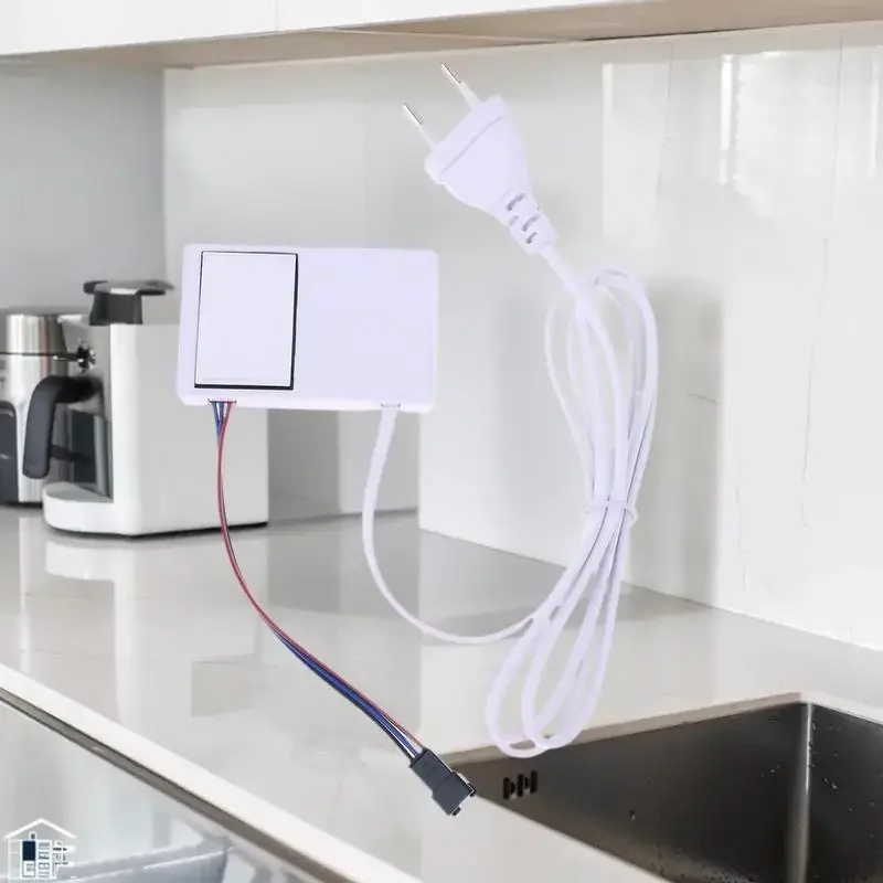 革新的な12V、1A LEDライトミラーヘッドライト、静電容量センサー搭載。バスルームのタッチセンサー式スイッチに最適。