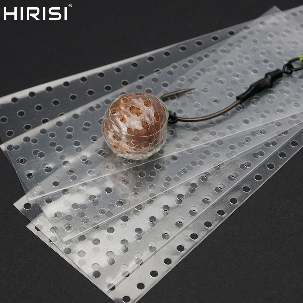 Shrink Wrap Pvc - Hirisi 10個入り 鯉釣り用餌 スーパーラップ 穴あき熱収縮チューブ 気体透過性