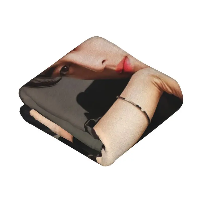 Custom True Beauty Blankets Warm Flannel Hwang In Youp Cha EunWoo Throw Blanket for Bedding Travel Sofa image 2