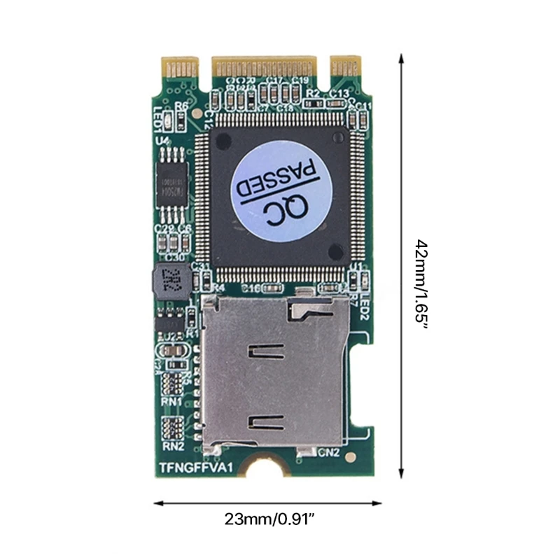 M.2 MSATA إلى SDHC SDXC Card Rearder T-Flash Card محولات بطاقة MSATA الصناعية