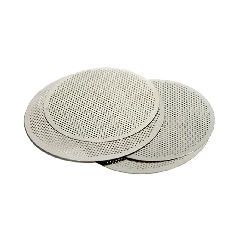 2PCS Set Coffee Filter 51\53\58 MM Puck Screen Plate Replacement Backflush Filter Mesh Screen Filter for Coffee Machine Handle