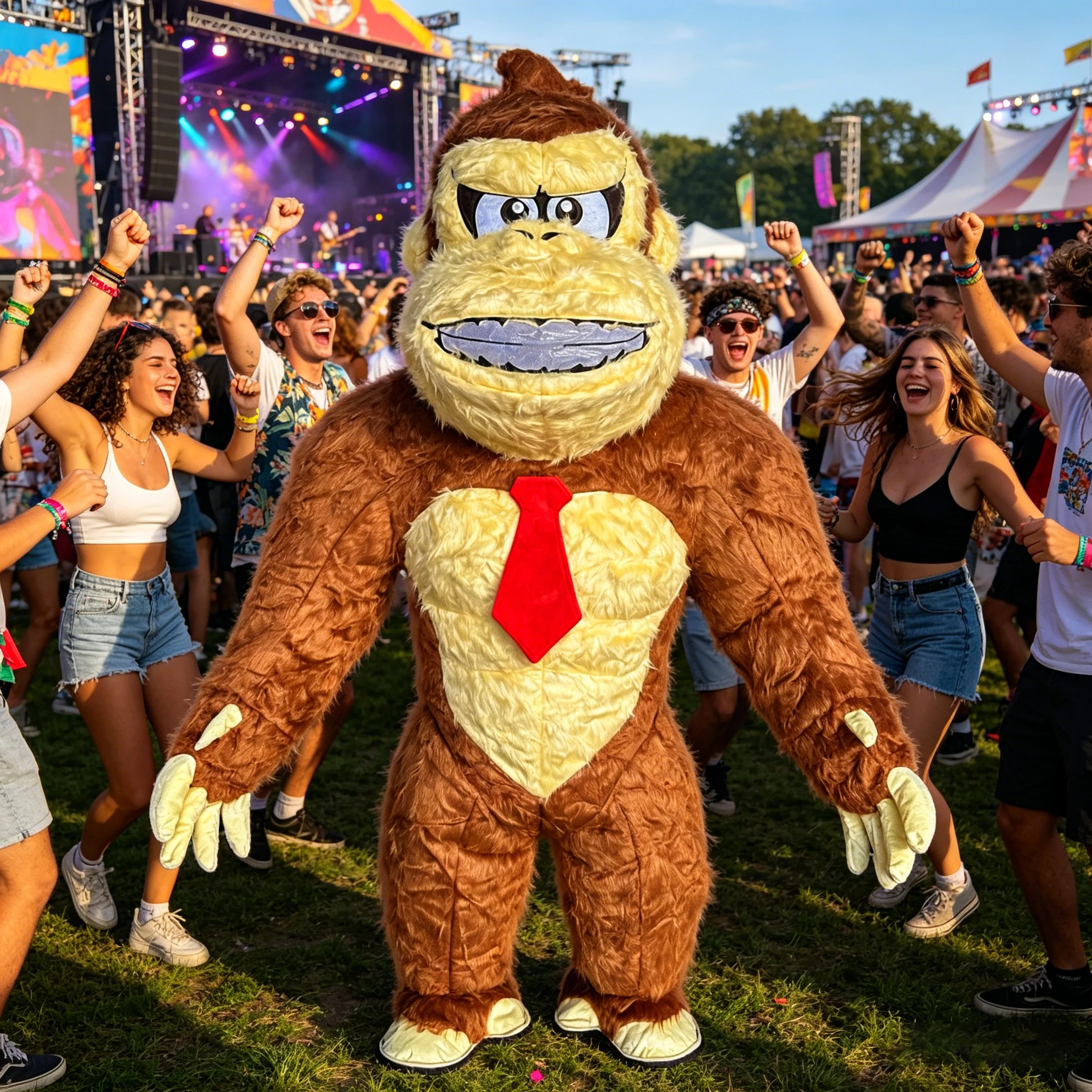Donkey Kong Carnival Mascot